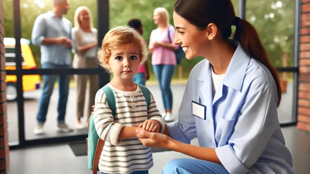 La quiete prima del salto. Il bambino ha bisogno di tranquillità, di forze e di fiducia per portare a compimento un salto evolutivo