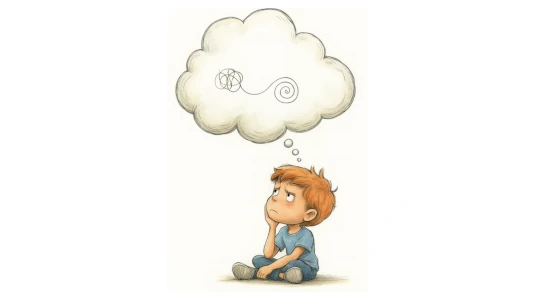 Un bambino che, da solo, cerca la soluzione ad un problema. L'importante non è la soluzione, ma il fatto che il bambino si senta in grado di arrivarci da solo