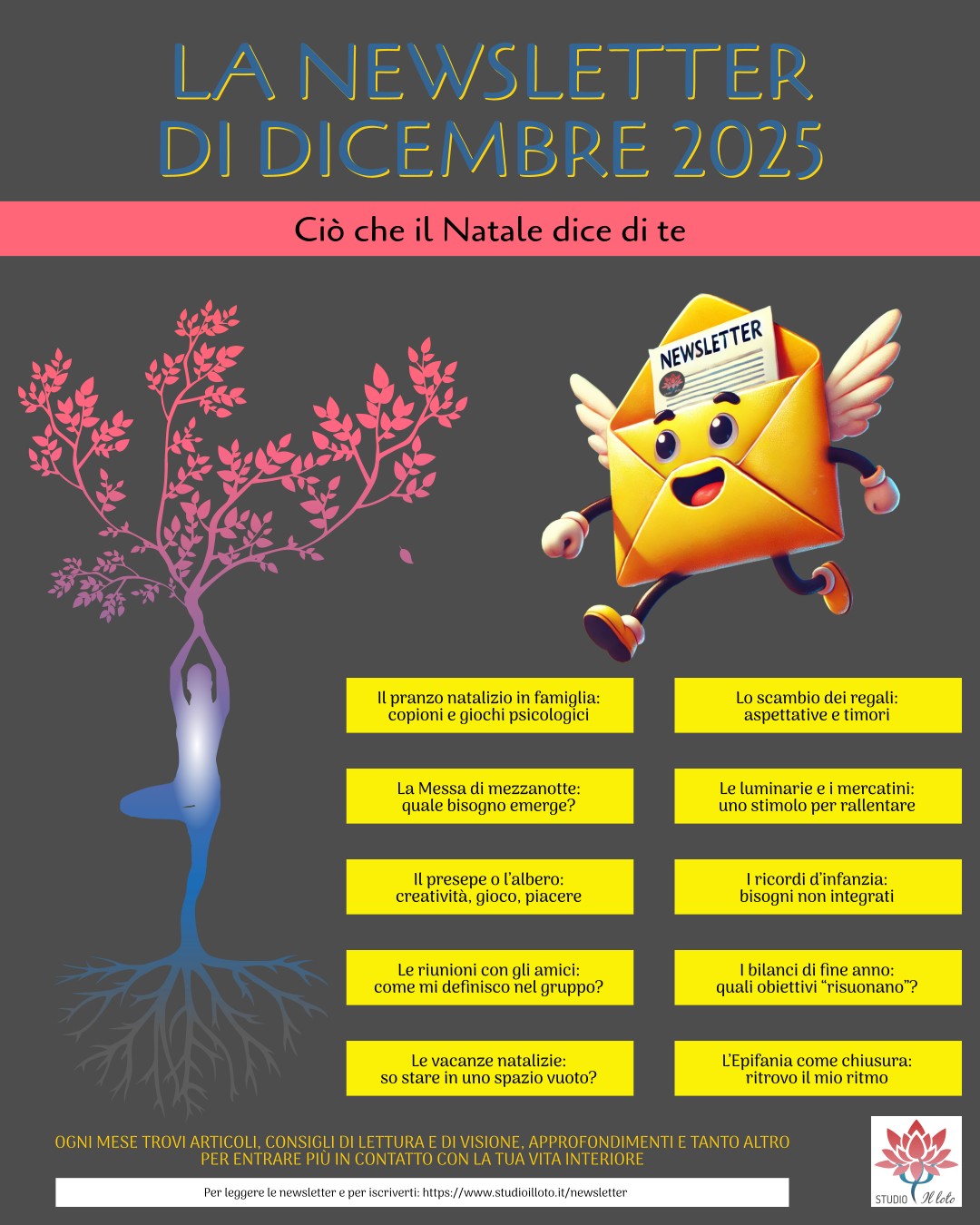 La newsletter di dicembre 2025 dello Studio Il loto La newsletter di dicembre 2025 dello Studio Il loto